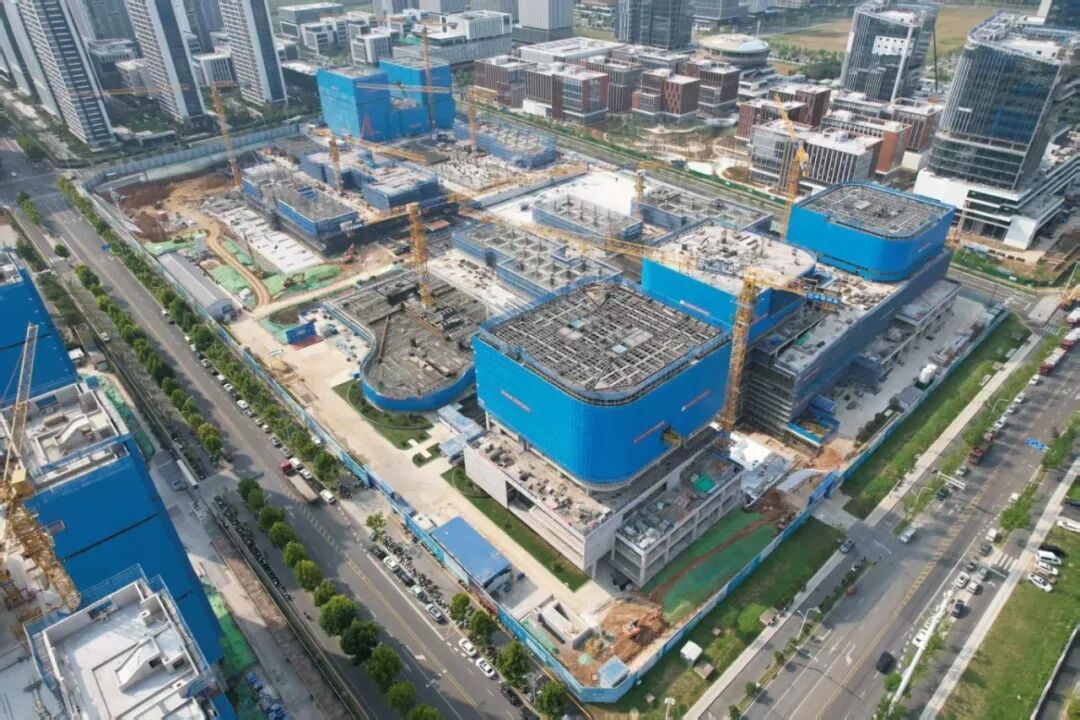 合肥高新区先进制造业项目园区建设实景